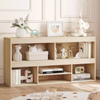 Étagère à Livres pour Enfants avec Tiroir, Organisateur de Rangement de Jouets en Bois, Bibliothèque Blanche pour Salle de Jeux, Salle de Classe, Chambre d'Enfant