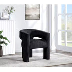 , Chaise d'appoint/de salle à manger en velours côtelé