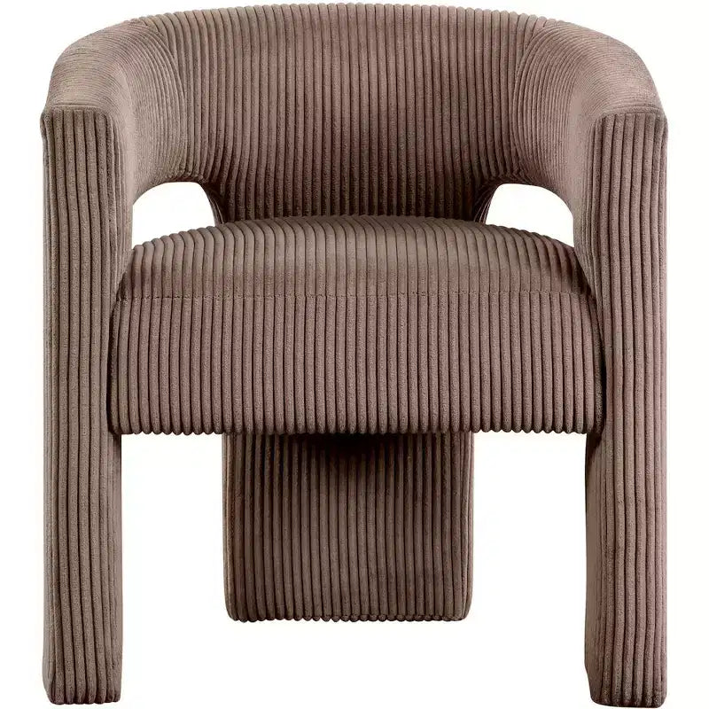 , Chaise d'appoint/de salle à manger en velours côtelé