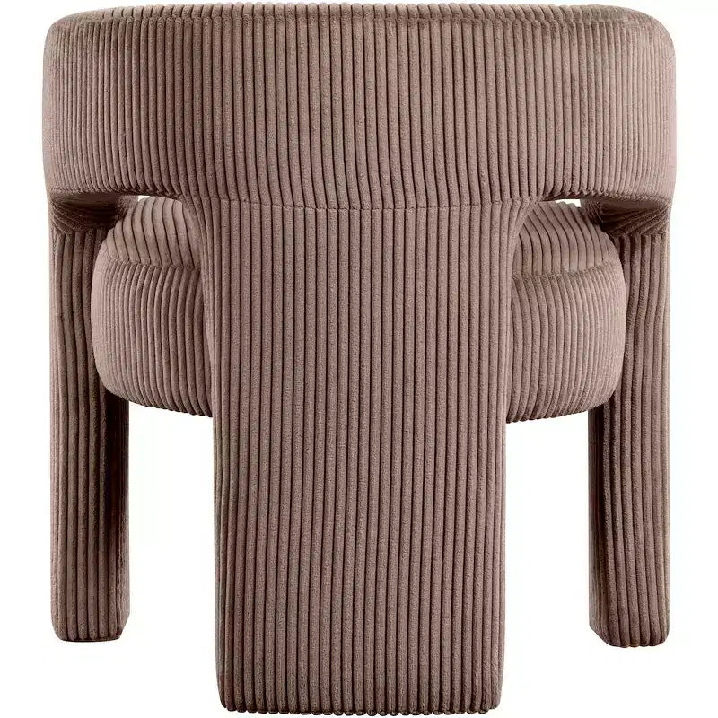 , Chaise d'appoint/de salle à manger en velours côtelé