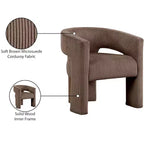 , Chaise d'appoint/de salle à manger en velours côtelé