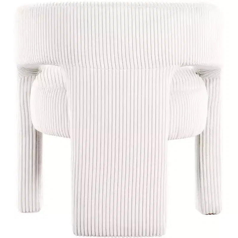 , Chaise d'appoint/de salle à manger en velours côtelé