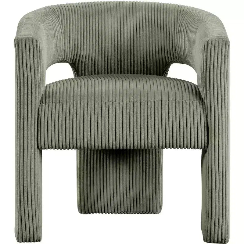 , Chaise d'appoint/de salle à manger en velours côtelé