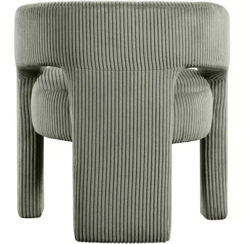 , Chaise d'appoint/de salle à manger en velours côtelé