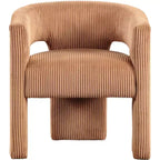 , Chaise d'appoint/de salle à manger en velours côtelé