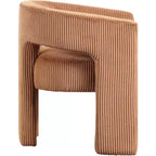 , Chaise d'appoint/de salle à manger en velours côtelé