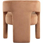 , Chaise d'appoint/de salle à manger en velours côtelé