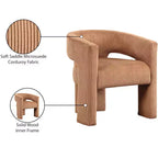 , Chaise d'appoint/de salle à manger en velours côtelé
