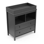 Commode 2 tiroirs avec plan à langer