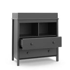 Commode 2 tiroirs avec plan à langer