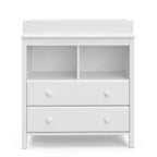 Commode 2 tiroirs avec plan à langer