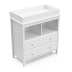 Commode 2 tiroirs avec plan à langer