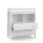 Commode 2 tiroirs avec plan à langer