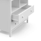 Commode 2 tiroirs avec plan à langer