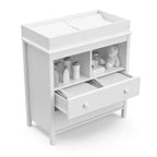 Commode 2 tiroirs avec plan à langer