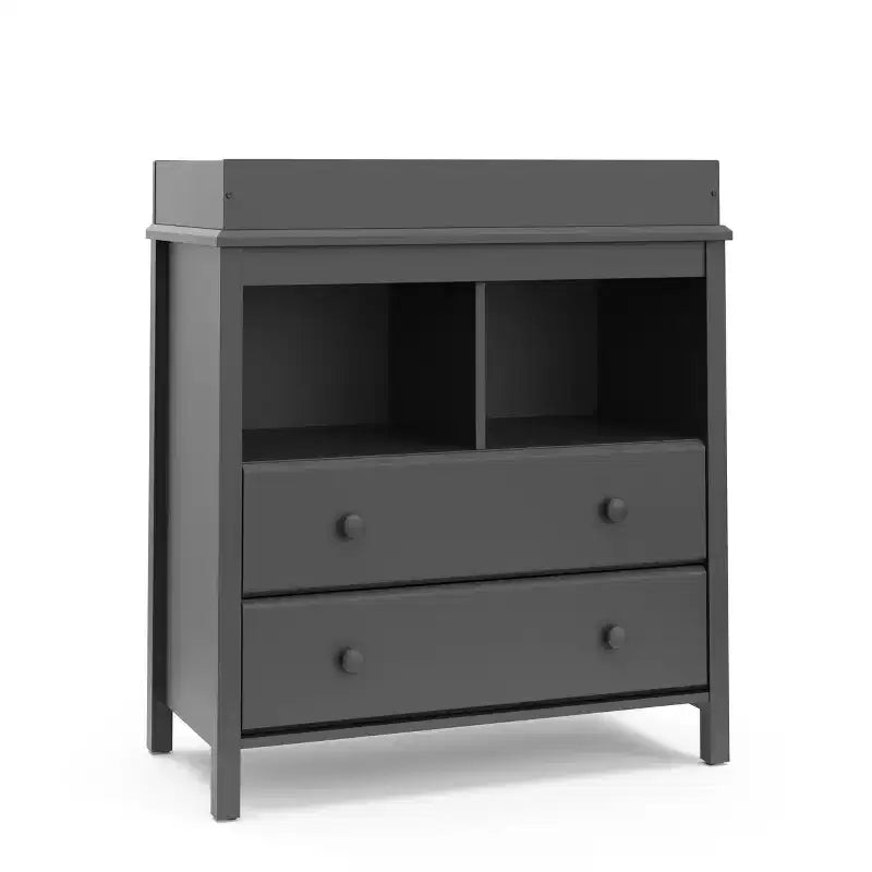 Commode 2 tiroirs avec plan à langer