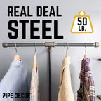 Portant à vêtements de style T sur pied